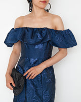 ネイビー|レンタルドレス|イブニング|ML Monique Lhuillier