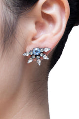 Dannijo(ダニージョ)のピアス結婚式やパーティーにぴったりのレンタルアイテム。