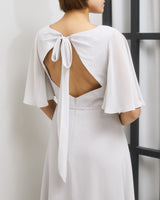 Marchesa Notte Bridesmaids Rome ドレス 上半身 後ろ - バックリボン