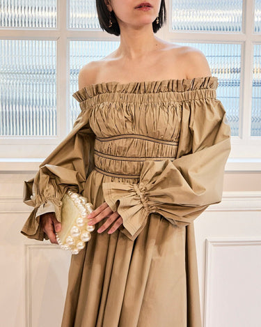 Aje(アジェ)のロングドレス結婚式やパーティーにぴったりのレンタルアイテム。