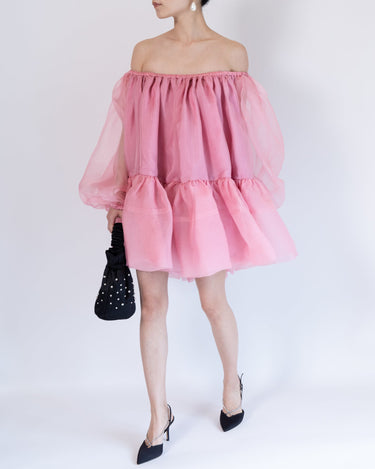 レンタルドレス|Azeeza|ピンク|ミニ丈|パーティー