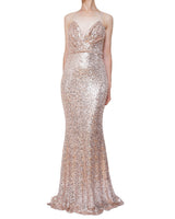 Badgley Mischka(バッジェリー ミシュカ)のロングドレス結婚式やパーティーにぴったりのレンタルアイテム。