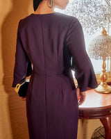 Badgley Mischka(バッジェリー ミシュカ)のミディドレス結婚式やパーティーにぴったりのレンタルアイテム。