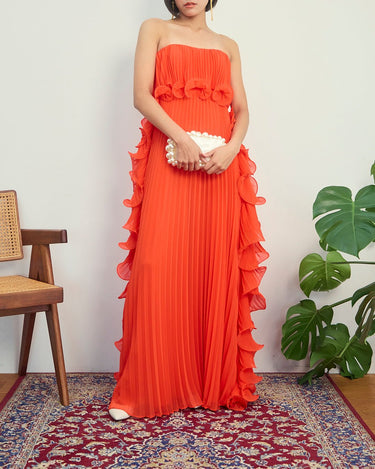 Badgley Mischka(バッジェリー ミシュカ)のロングドレス結婚式やパーティーにぴったりのレンタルアイテム。