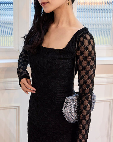 Bardot(バルドー)のロングドレス結婚式やパーティーにぴったりのレンタルアイテム。