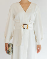 Ba&Sh(バッシュ)のミディドレス結婚式やパーティーにぴったりのレンタルアイテム。