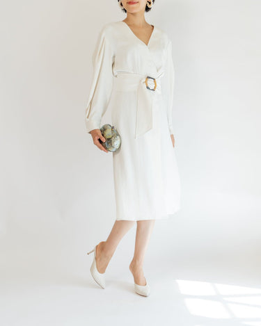 Ba&Sh(バッシュ)のミディドレス結婚式やパーティーにぴったりのレンタルアイテム。