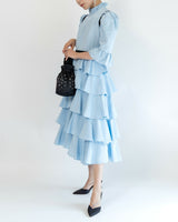 レンタルドレス|Batsheva|水色|ミディ丈|二次会