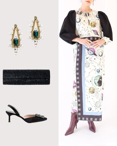 Baum und Pferdgarten(バウム ウンド ヘルガーデン)のロングドレス結婚式やパーティーにぴったりのレンタルアイテム。