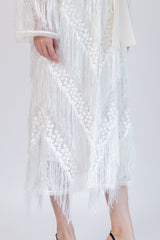 Bcbgmaxazria(ビーシービージーマックスアズリア)のミディドレス結婚式やパーティーにぴったりのレンタルアイテム。