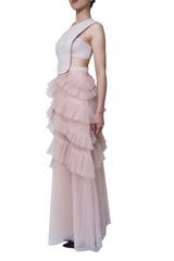 Bcbgmaxazria(ビーシービージーマックスアズリア)のロングドレス結婚式やパーティーにぴったりのレンタルアイテム。