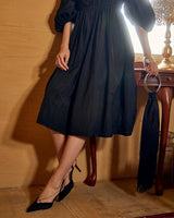 Cecilie Bahnsen(セシリー バンセン)のミディドレス結婚式やパーティーにぴったりのレンタルアイテム。