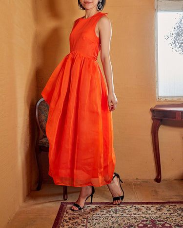 Cecilie Bahnsen(セシリー バンセン)のロングドレス結婚式やパーティーにぴったりのレンタルアイテム。