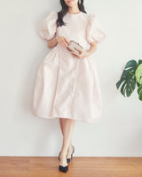 Cecilie Bahnsen(セシリー バンセン)のミディドレス結婚式やパーティーにぴったりのレンタルアイテム。