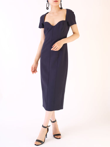 結婚式 レンタルドレス ブランド 20代 ミディドレス Cinq à Sept(サンク ア セプト)