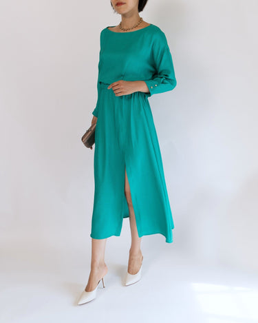 Claudie Pierlot(クローディ ピエルロ)のミディドレス結婚式やパーティーにぴったりのレンタルアイテム。