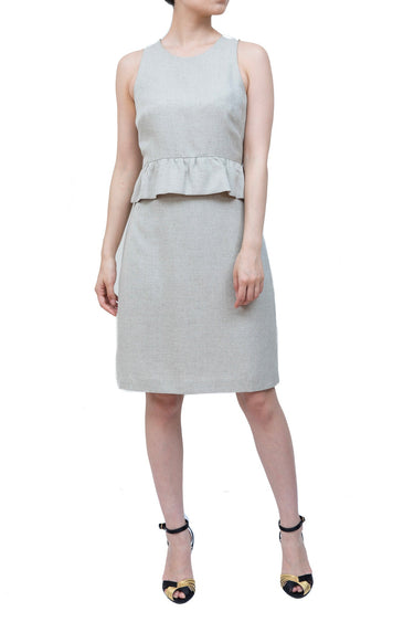 Club Monaco(クラブ モナコ)のひざ丈ドレス結婚式やパーティーにぴったりのレンタルアイテム。