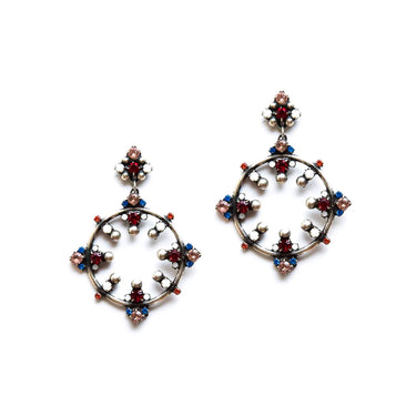 Dannijo(ダニージョ)のピアス結婚式やパーティーにぴったりのレンタルアイテム。