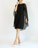 DKNY(ダナキャランニューヨーク)のミディドレス結婚式やパーティーにぴったりのレンタルアイテム。