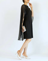 DKNY(ダナキャランニューヨーク)のミディドレス結婚式やパーティーにぴったりのレンタルアイテム。