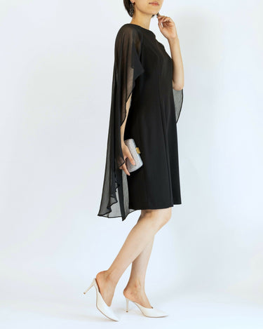 DKNY(ダナキャランニューヨーク)のミディドレス結婚式やパーティーにぴったりのレンタルアイテム。