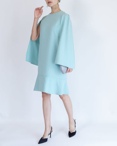 レンタルドレス|Elisabetta Franchi|水色|ミニ丈|二次会