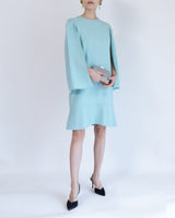 レンタルドレス|Elisabetta Franchi|水色|ミニ丈|二次会