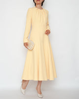 Emilia Wickstead(エミリア ウィックステッド)のミディドレス結婚式やパーティーにぴったりのレンタルアイテム。