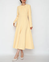 Emilia Wickstead(エミリア ウィックステッド)のミディドレス結婚式やパーティーにぴったりのレンタルアイテム。