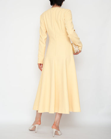 Emilia Wickstead(エミリア ウィックステッド)のミディドレス結婚式やパーティーにぴったりのレンタルアイテム。