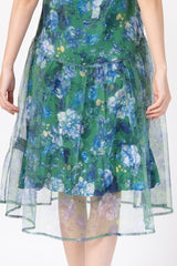 Erdem(アーデム)のミディドレス結婚式やパーティーにぴったりのレンタルアイテム。