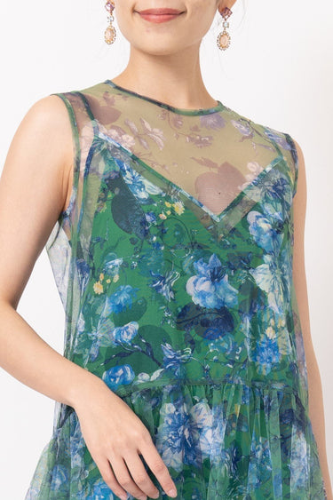 Erdem(アーデム)のミディドレス結婚式やパーティーにぴったりのレンタルアイテム。