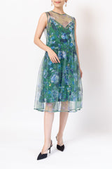 Erdem(アーデム)のミディドレス結婚式やパーティーにぴったりのレンタルアイテム。