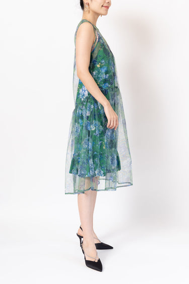 Erdem(アーデム)のミディドレス結婚式やパーティーにぴったりのレンタルアイテム。