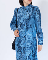 Ganni(ガニー)のミディドレス結婚式やパーティーにぴったりのレンタルアイテム。