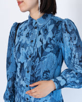 Ganni(ガニー)のミディドレス結婚式やパーティーにぴったりのレンタルアイテム。