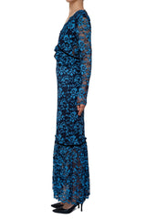 Ganni(ガニー)のロングドレス結婚式やパーティーにぴったりのレンタルアイテム。