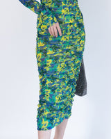 Ganni(ガニー)のミディドレス結婚式やパーティーにぴったりのレンタルアイテム。