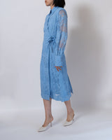 Ganni(ガニー)のミディドレス結婚式やパーティーにぴったりのレンタルアイテム。