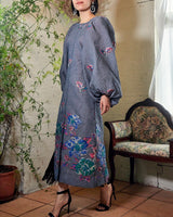 Ganni(ガニー)のミディドレス結婚式やパーティーにぴったりのレンタルアイテム。