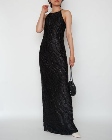 Halston(ホルストン)のロングドレス結婚式やパーティーにぴったりのレンタルアイテム。