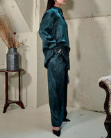 Holzweiler(ホルツワイラー)のパンツセットアップ結婚式やパーティーにぴったりのレンタルアイテム。