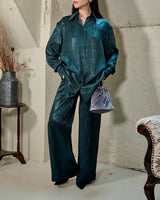 Holzweiler(ホルツワイラー)のパンツセットアップ結婚式やパーティーにぴったりのレンタルアイテム。