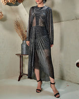 Iro(イロ)のロングドレス結婚式やパーティーにぴったりのレンタルアイテム。