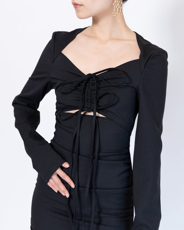 Jkoo(ジェイクー)のミディドレス結婚式やパーティーにぴったりのレンタルアイテム。