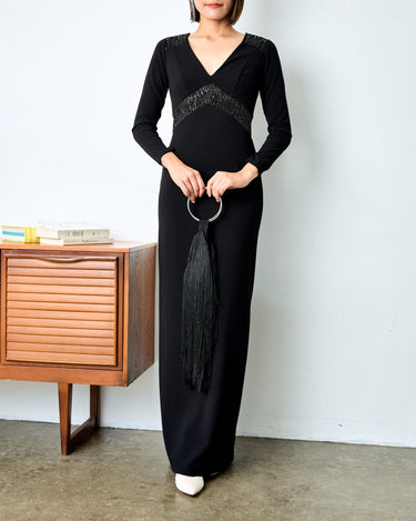 Halston(ホルストン)のロングドレス結婚式やパーティーにぴったりのレンタルアイテム。