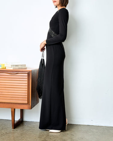 Halston(ホルストン)のロングドレス結婚式やパーティーにぴったりのレンタルアイテム。