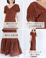 Luce(ルーチェ)のロングドレス結婚式やパーティーにぴったりのレンタルアイテム。