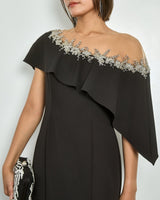 Marchesa Notte(マルケッサ ノッテ)のロングドレス結婚式やパーティーにぴったりのレンタルアイテム。