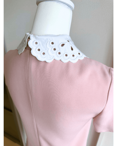 レンタルドレス|RED Valentino(レッドヴァレンティノ)|ピンク|リボン|ミニ丈|結婚式お呼ばれ